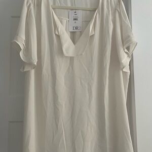 DR2 Women's Ivory Blouse